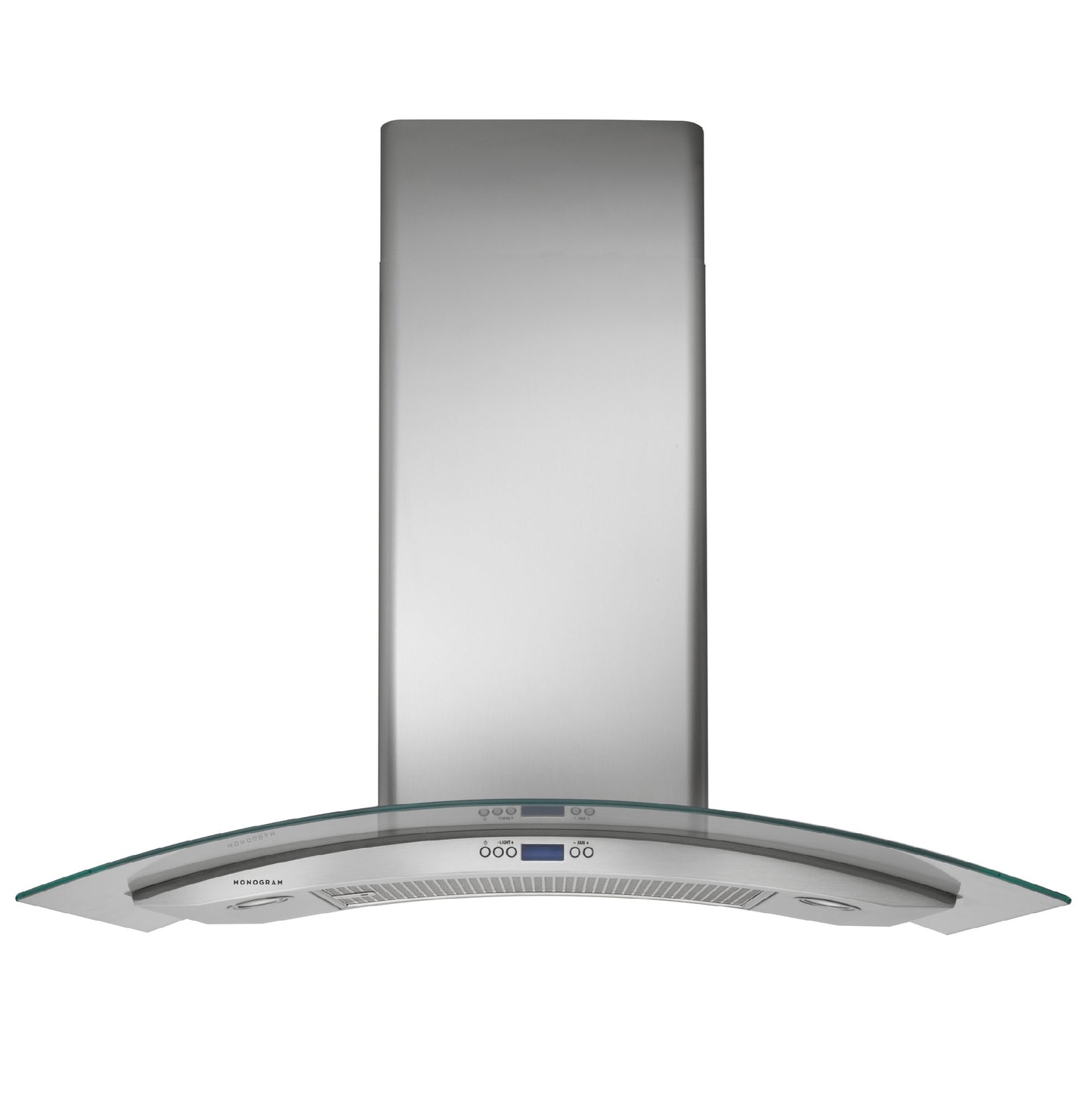 Campana GE Monogram 36", Canopy Isla, 490CFM, Acero Inoxidable/Vidrio