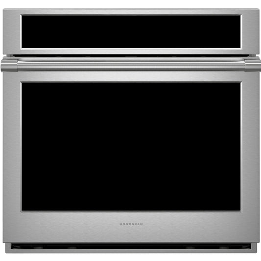 Horno GE Monogram 30" Single Statement, Convección, Acero Inoxidable